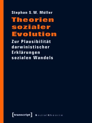 cover image of Theorien sozialer Evolution
